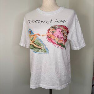 Zara Creation Of Adam Graphic T-Shirt